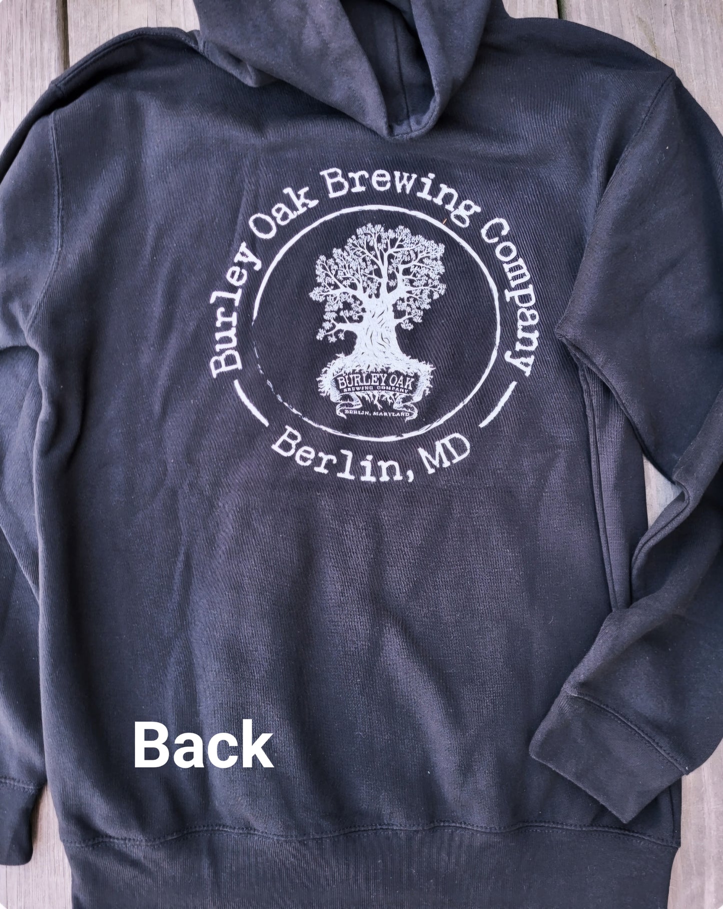 Burley Oak Round Logo Hoodie