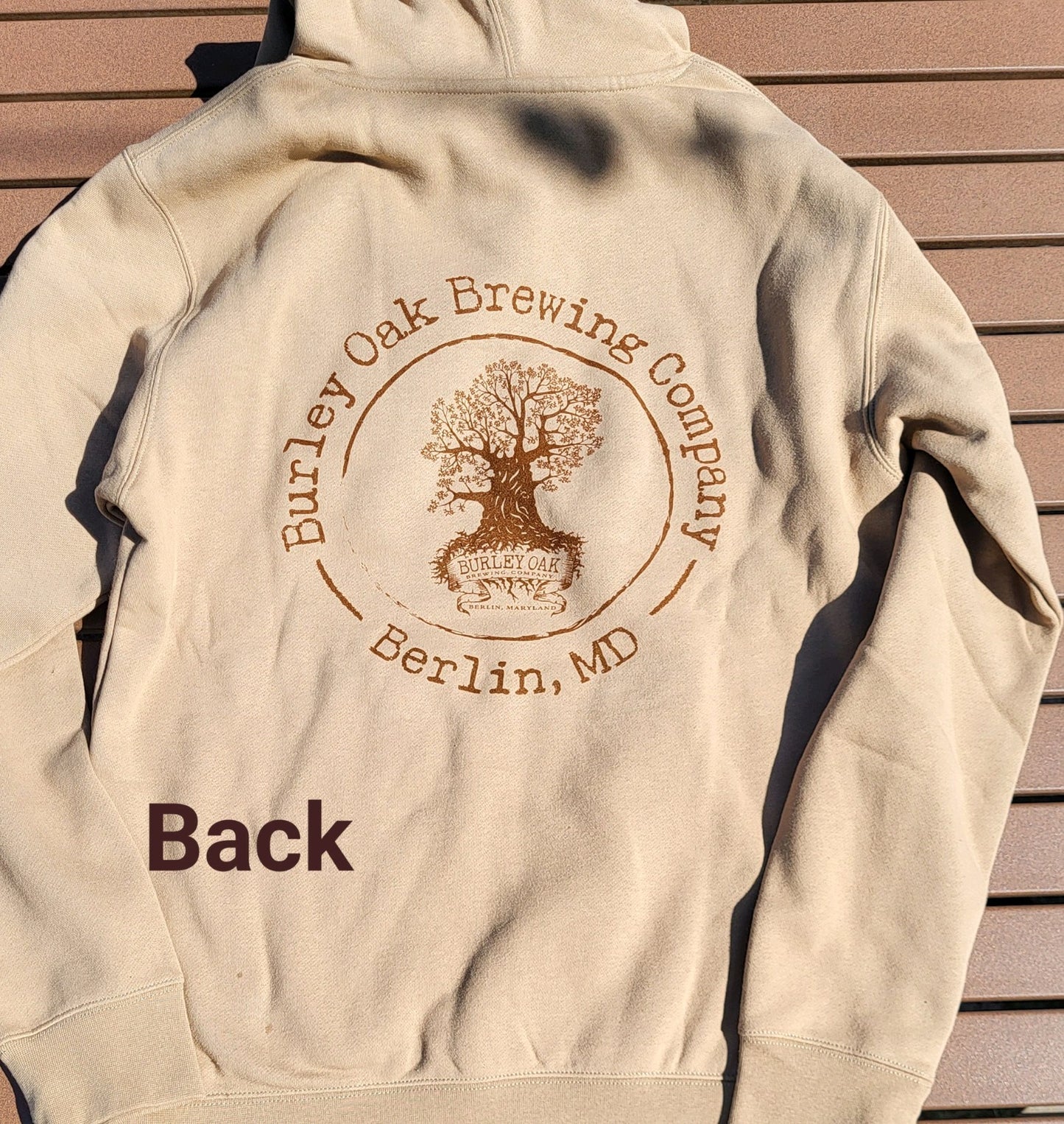 Burley Oak Round Logo Hoodie