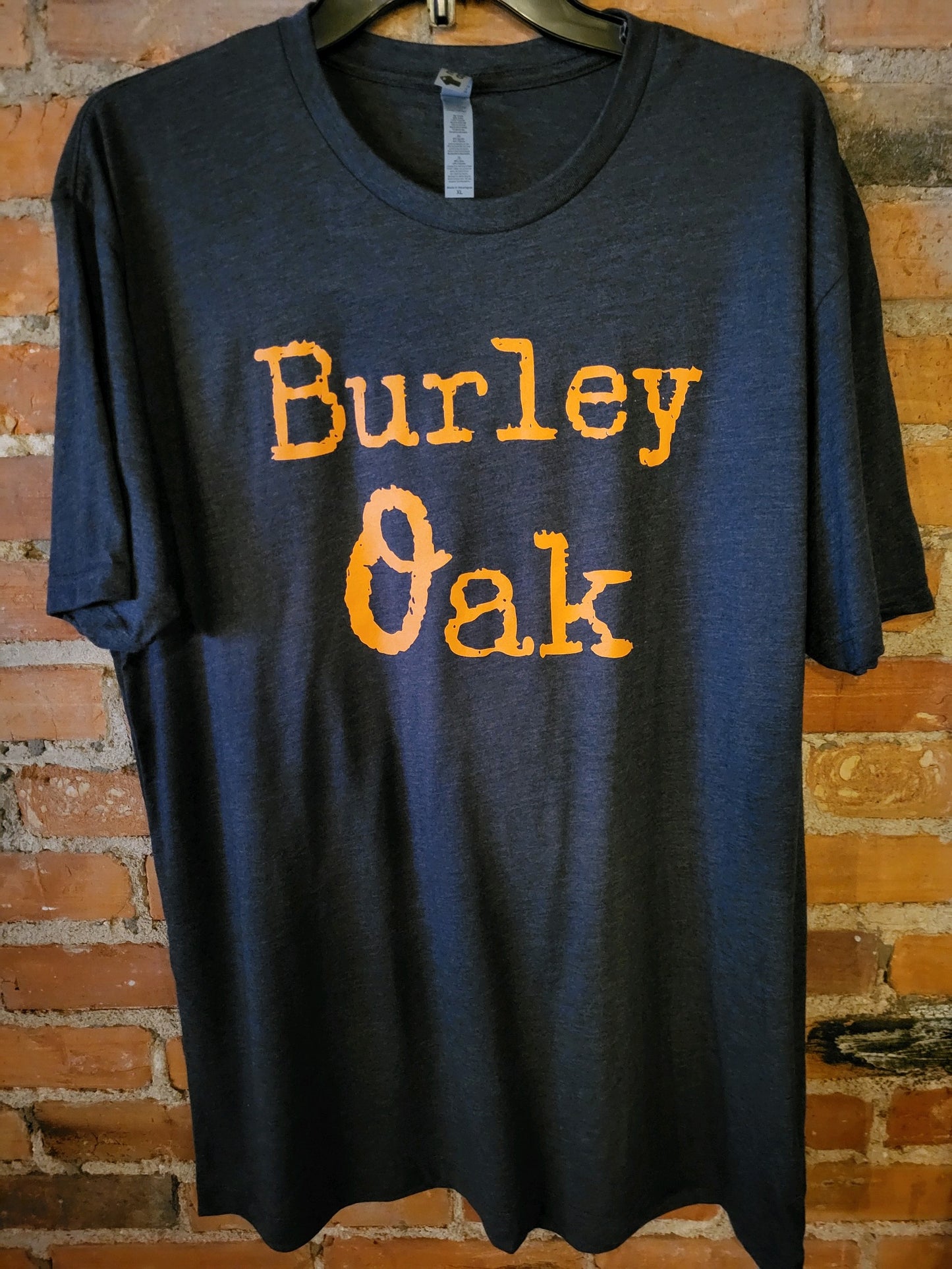 Burley Oak Orange Lettered shirt