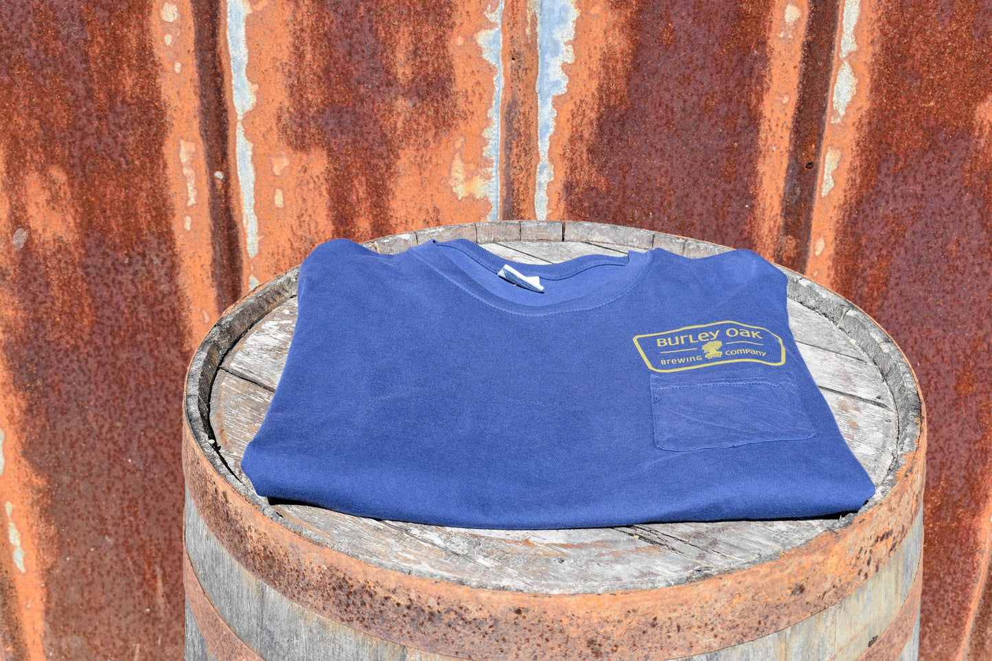 Burley Oak Long Sleeve Captain's Patch T Shirt