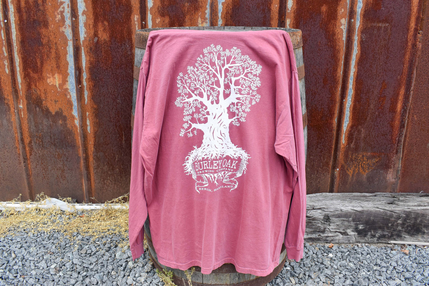 Standard Long Sleeve Shirt - Crimson