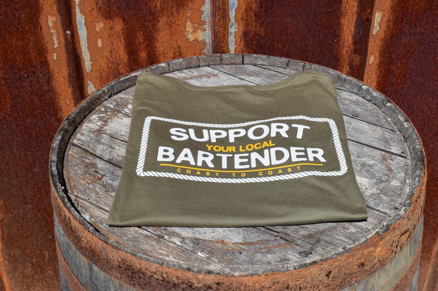 Burley Oak Dark Seas "Support Your Local Bartender" Women's T-Shirt