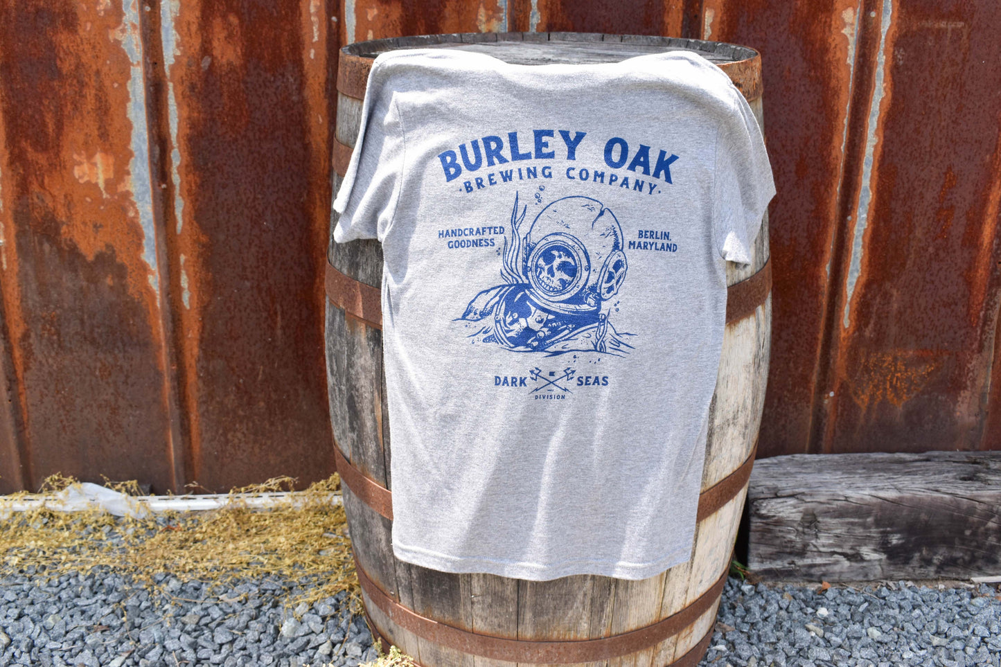 Burley Oak Dark Seas Sea Heathen Collab T Shirt