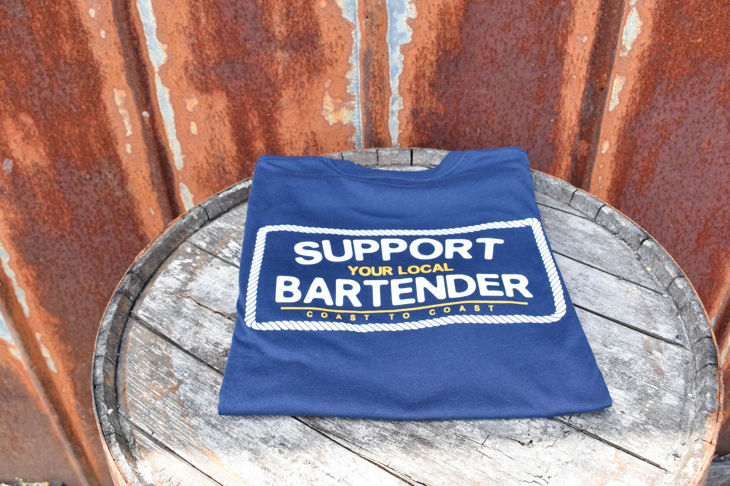 Burley Oak x Dark Seas "Support Your Local Bartender" T-Shirt