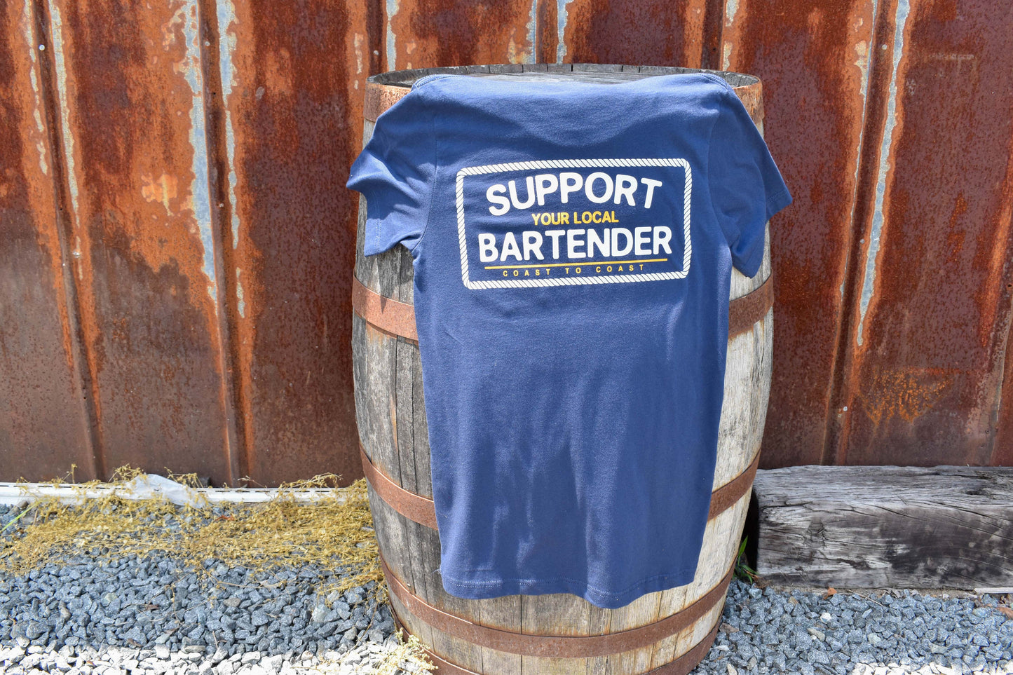Burley Oak x Dark Seas "Support Your Local Bartender" T-Shirt