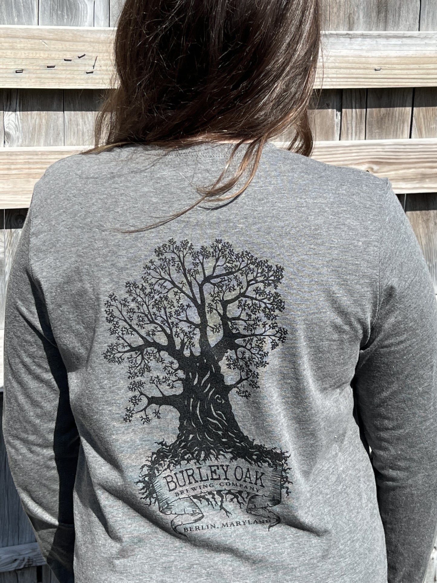 Ladies Long Sleeve Burley Oak T Shirt