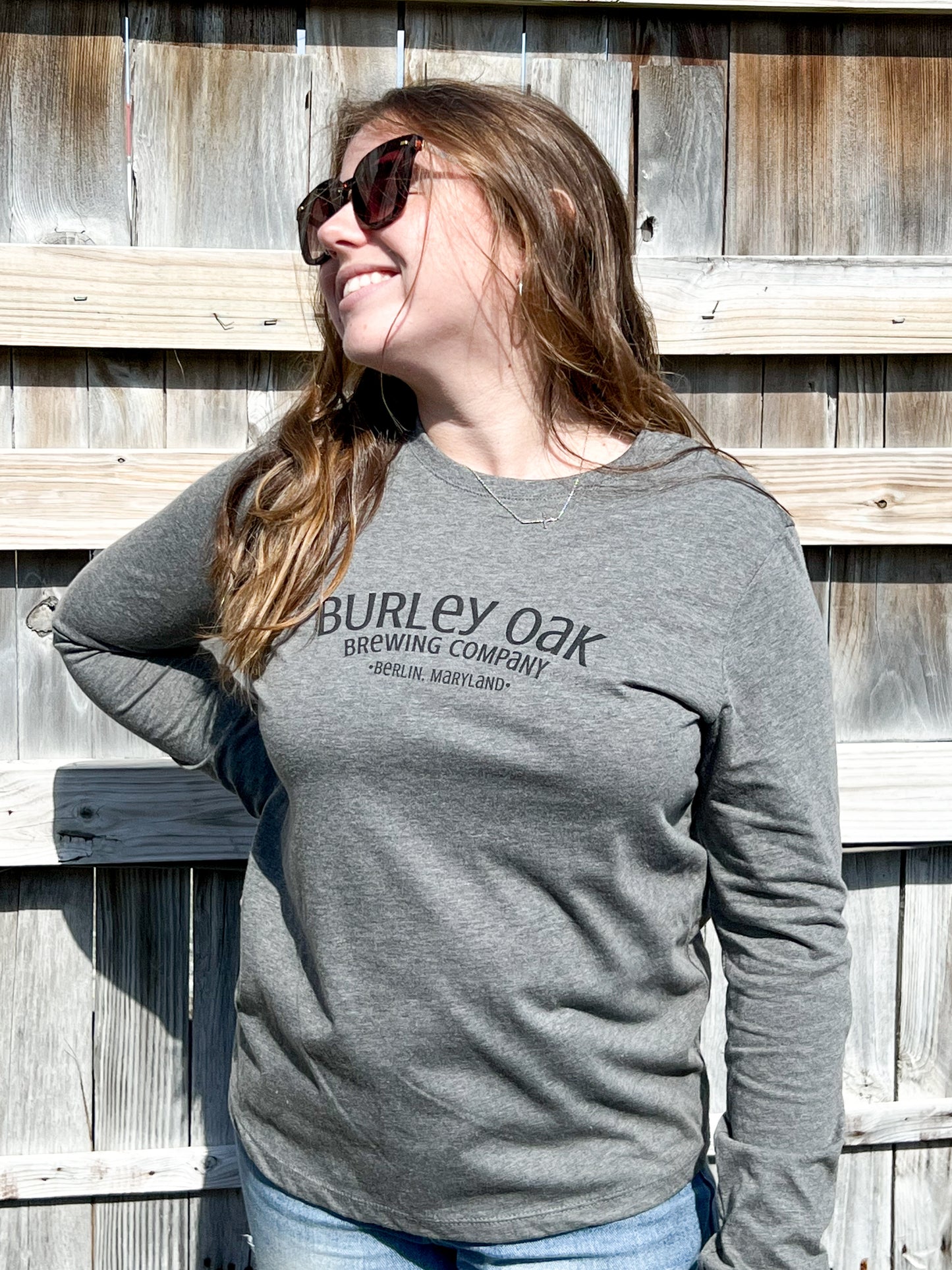 Ladies Long Sleeve Burley Oak T Shirt