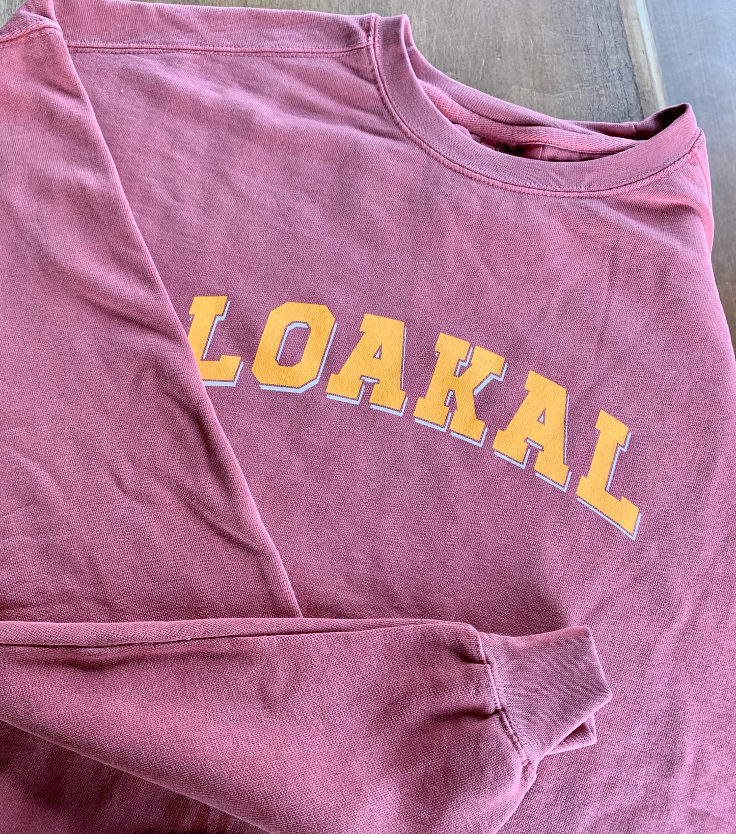 Crimson Loakal University Crewneck Sweatshirt