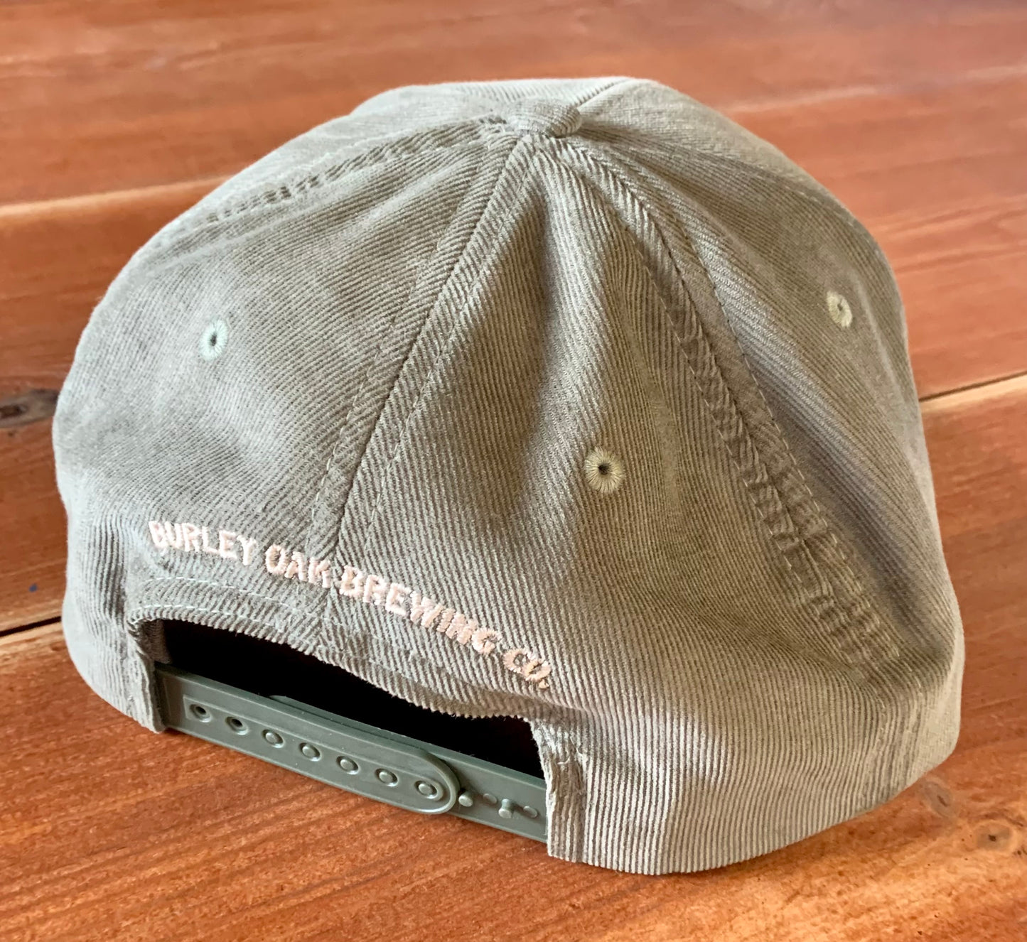Burley Oak Corduroy Patch Barrel Hat