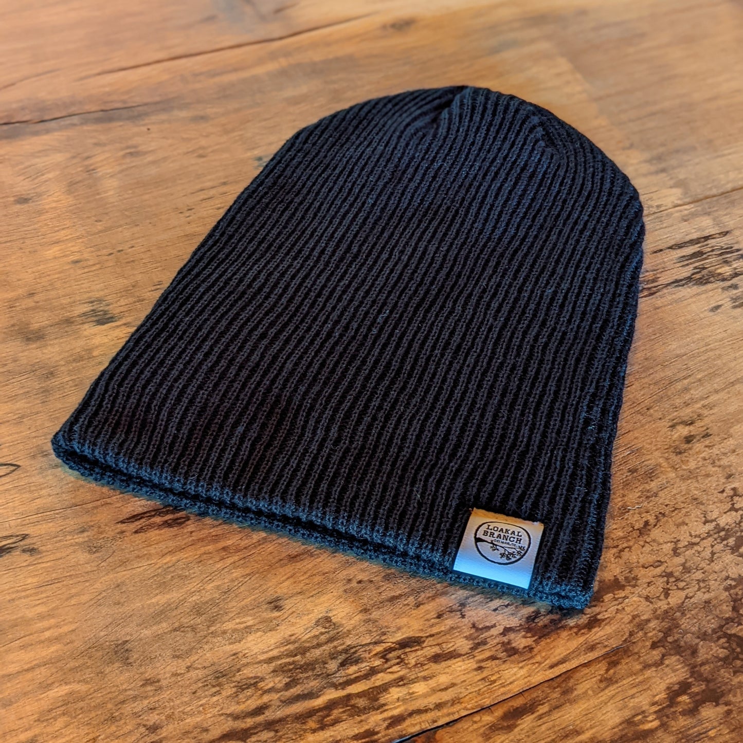 Black Loakal Branch Beanie