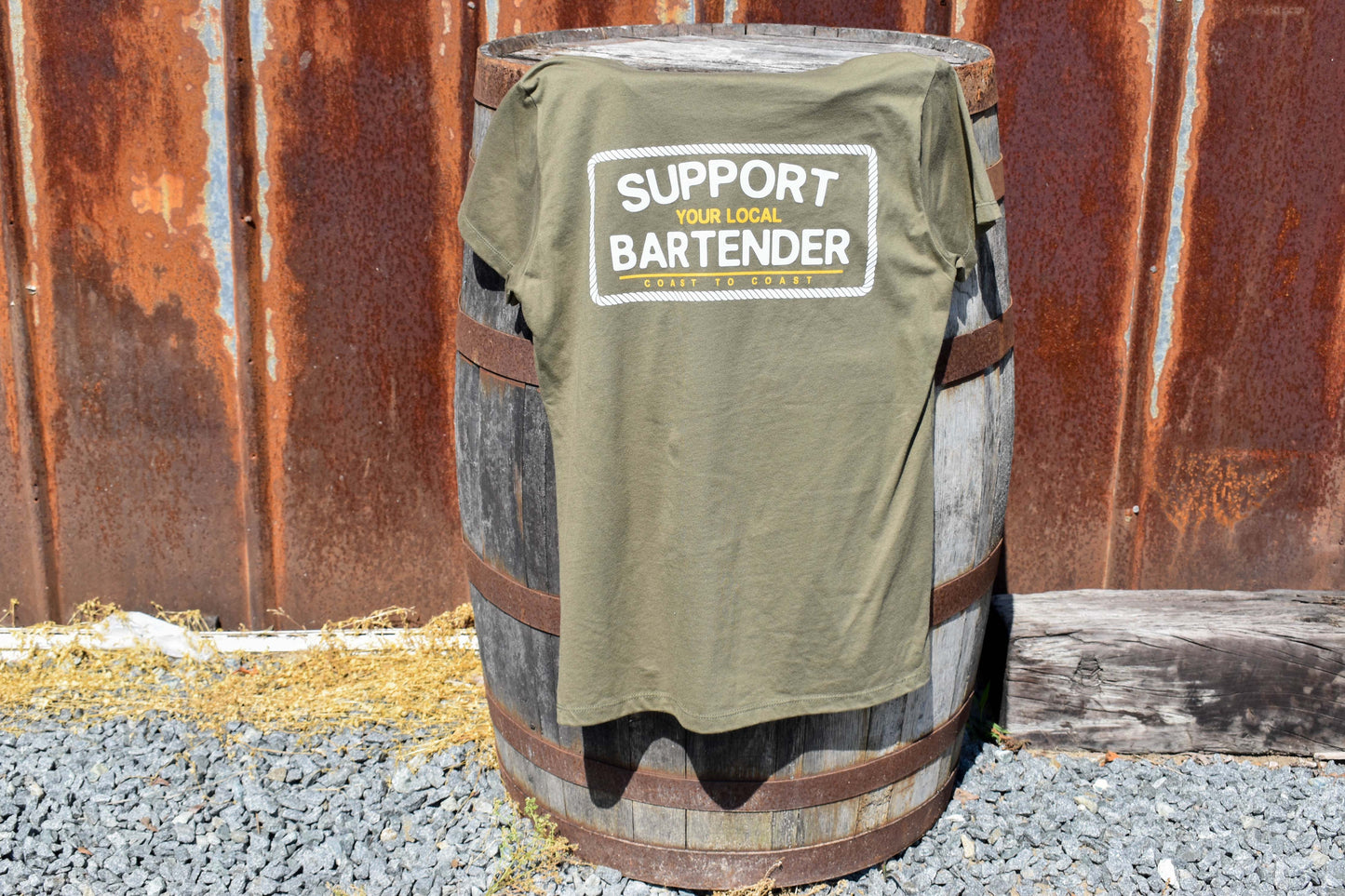 Burley Oak Dark Seas "Support Your Local Bartender" Women's T-Shirt
