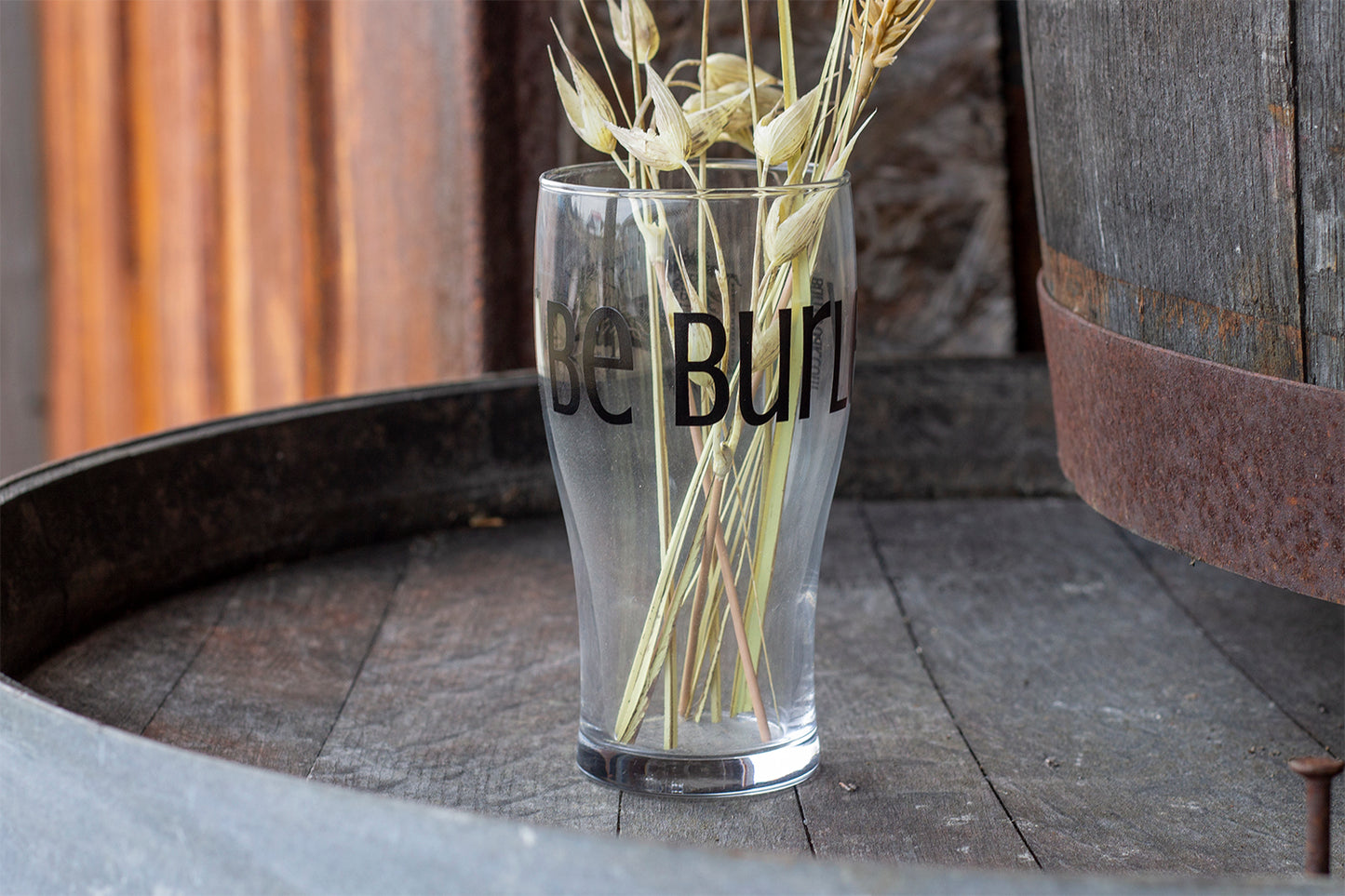 Burley Oak Pub Glass